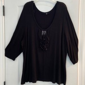 3/4 Sleeve Top with Sparkles!